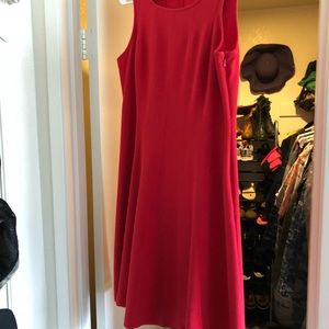 Ann Taylor Loft Red Dress
